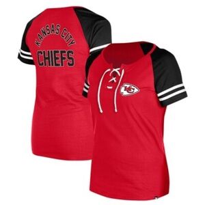 New Era Kids Red and Black Kansas City Chiefs Jersey